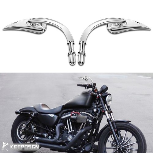 Pair chrome teardrop side - pair,