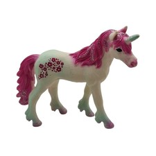 SCHLEICH Bayala 2009 Retired Rajana Unicorn Foal 7.5cm Tall 9cm Long