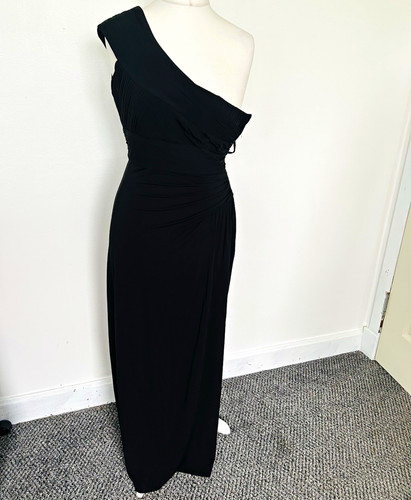 Coast black one shoulder - black,