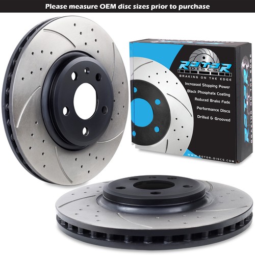 Front drilled grooved 320mm - front,