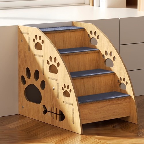 Steps pet ramp - 4, wooden