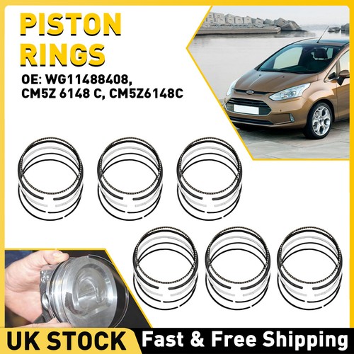 Engine piston rings set - piston,