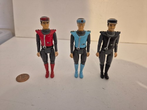 Vintage captain scarlet blue - scarlet,,