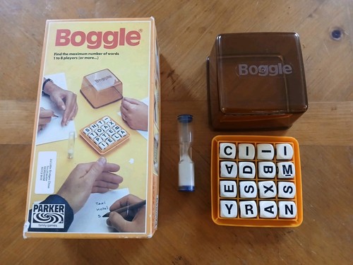 Vintage boggle word game - boggle,