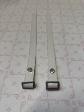 SILVER CROSS COACH BUILT DOLLS TOY PRAM OBERON CHATSWORTH BAG STRAPS x 2 - White