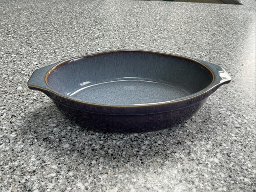 Denby storm plum small - small, oval