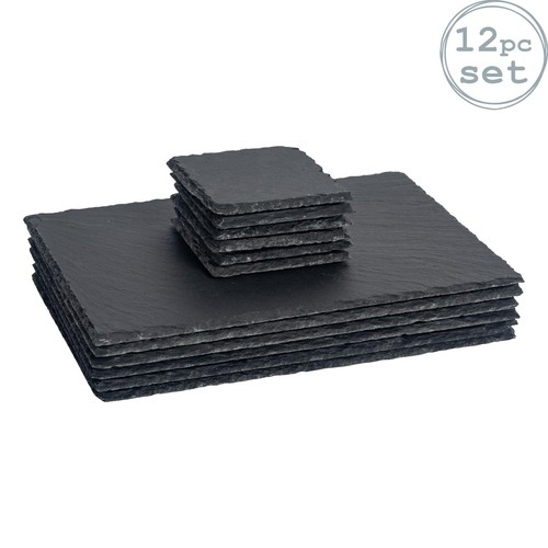 Piece square slate - square,