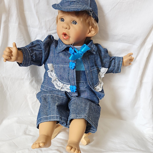 Spanish boy doll blonde - doll,,
