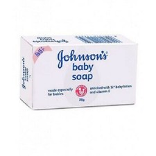 2x Johnson's Baby Soap Enriched Baby Lotion Vitamin E Healthy 25g