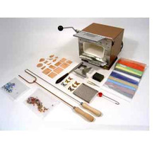 Enamelling Starter Kit Set & UHLIG U5 Electric Kiln Enamel Enamellers Glass -TE1
