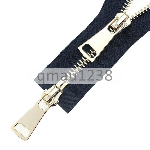 70cm two way zip metal - two,