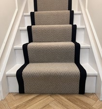 Herringbone Carpet Stair