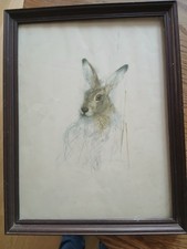 Mads Stage Hare print, Danish