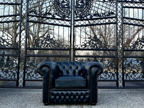 Tufted english leather - tufted,