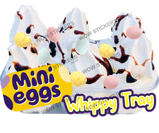 ice cream van sticker Mini