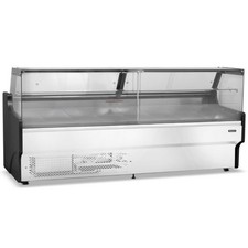 NEW SERVE OVER COUNTER FRIDGE DELI CAFE WITH UNDERSTORAGE WHITE 2580mm £2629+VAT