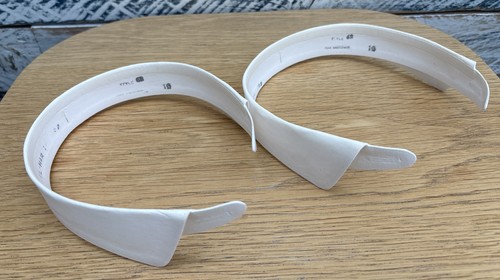Stiff detachable collar - detachable, for