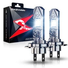 For BMW - H7 Xenon White Low Beam LED Headlight Bulbs Kit 6000k 55W (PAIR) UK