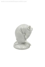 FABULOUS Augarten Wien Porcelain Figurine White Mouse 1710 Robert Ullmann