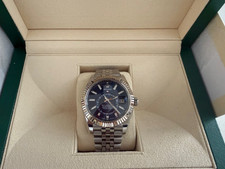Rolex Sky-Dweller Blue Dial Jubilee Bracelet 2021 Watch - excellent Condition