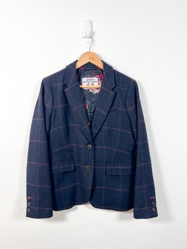 Joules tweed jacket size - tweed,