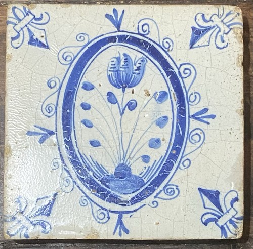 Dutch delft tile a - tile,