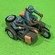 Britains Deetail German WW2 Motorcycle Sidecar. VGC! Made UK