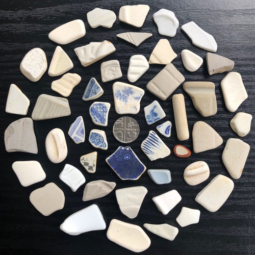 Pieces sea pottery - 50,