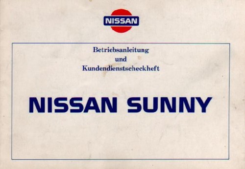 Nissan sunny owners - nissan,