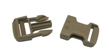 Duraflex Tan499 IRR 25mm Mojave Side Release Buckle (Tactical military 1" Tan