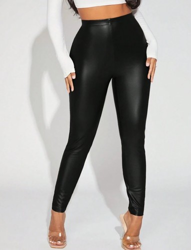 Shein leather look effect - leather,