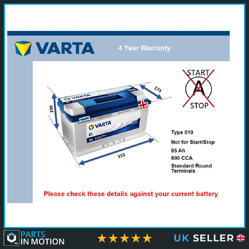 Car battery varta - battery,
