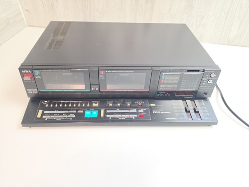 Vintage aiwa wx200 stereo dual - vintage,
