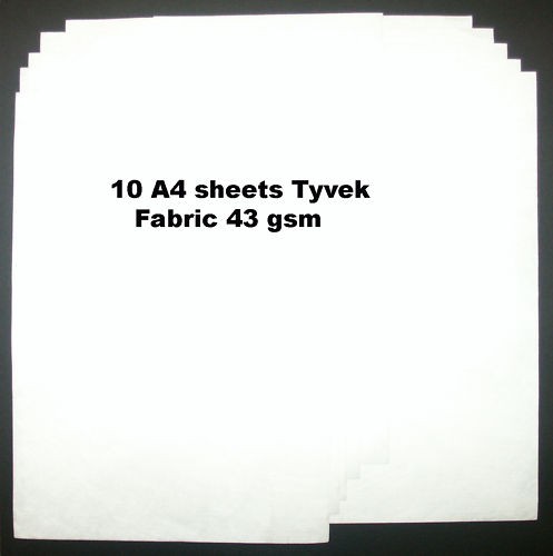 Tyvek fabric pack 10 - pack, of