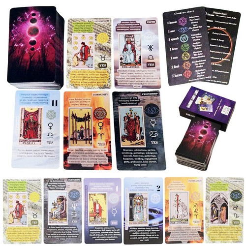 Tarrot cards the rider - 78,