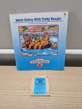 Vintage Teddy Ruxpin Water Safety Cartridge and Book Playskool 1992