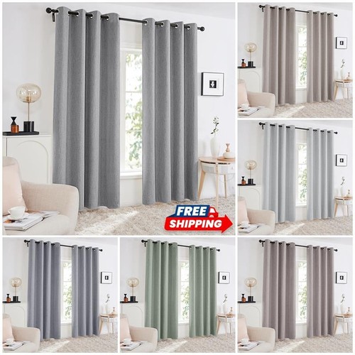 Linen style full blackout - linen,