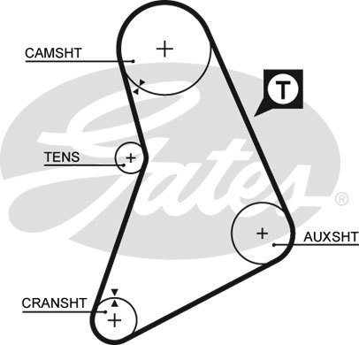 Gates timing cam belt 5069 - timing,