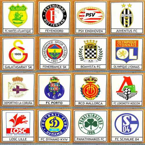 European football clubs - football,