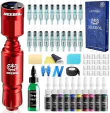 STIGMA Tattoo Kit Wireless Tattoo Rotary Pen Kit Professional Tattoo Machine Set