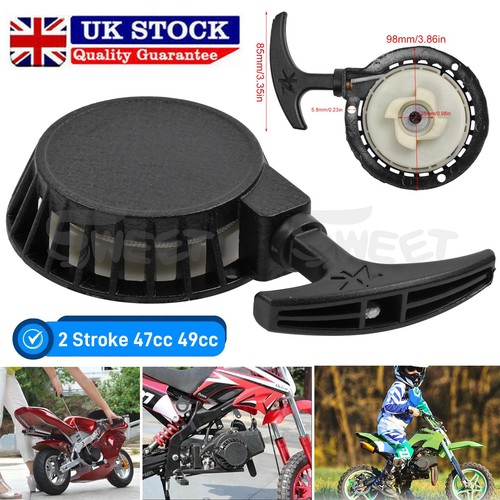 Pull start starter cord - start,