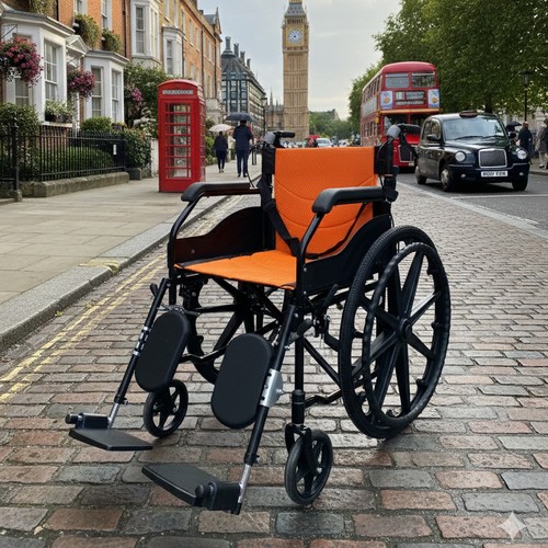 Folding wheelchair - 24",