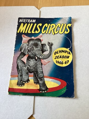 Bertram mills circus programme - mills,