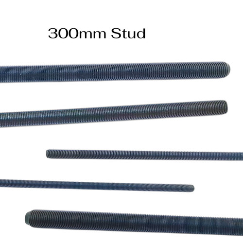 Threaded bar 300 black - bar, mm