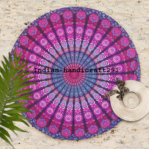 Indian round roundie hippie - round,