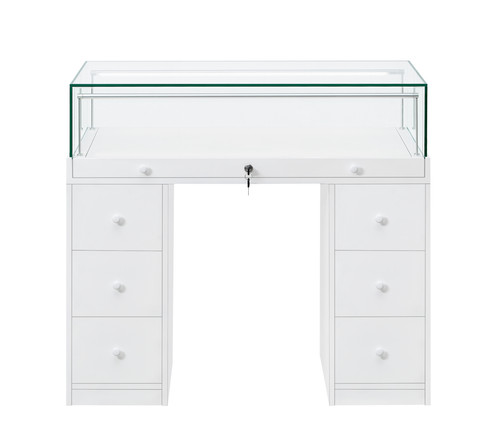 Glass display counter - glass,