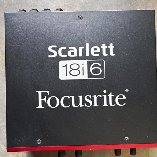 Focusrite scarlett 18i6 - 18i6, usb