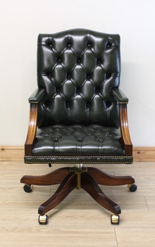 Gainsborough green leather - green,