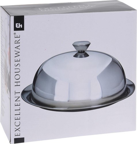 Bell jar with - with, plate