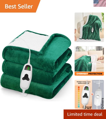 Heated blanket electric throw - heated,